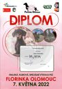 7.5.2022 - Florinka Olomouc - Yessie - V 1, VTM, diplom.jpg