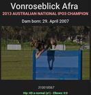 Vonroseblick Afra